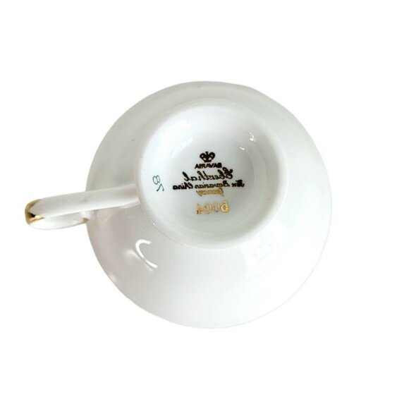 Bavaria Eberhal Gritty Design 5004 Porcelain Teapot Sugar Bowl Teacup Saucer Set - Picture 12 of 16